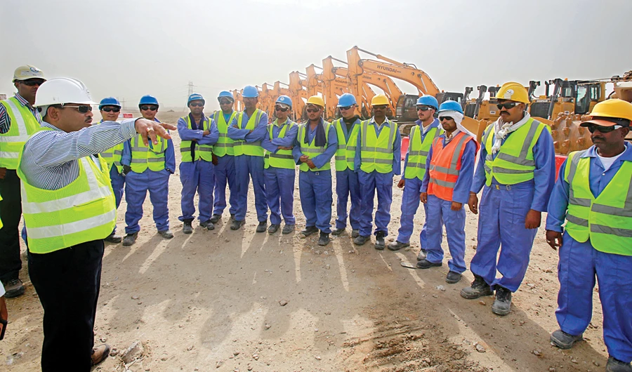 Nepal's Labor Ministry has confirmed many stadium deaths in Qatar. (AFP)