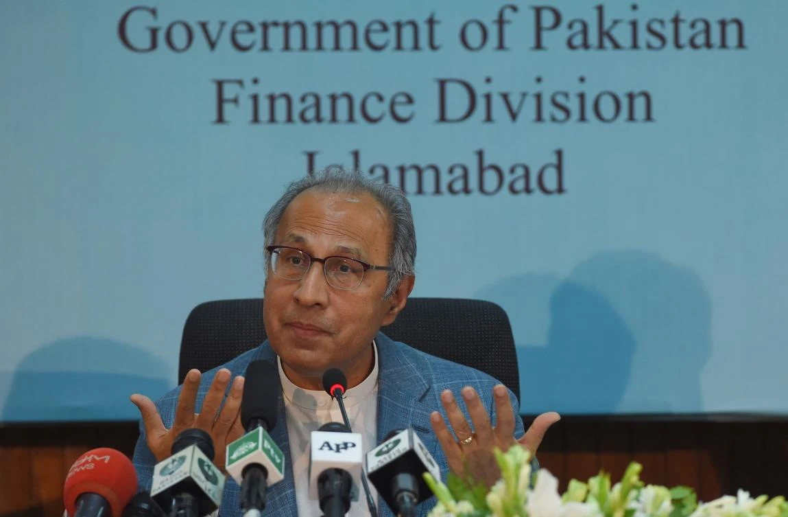 Pakistan’s finance adviser, Abdul Hafeez Sheikh said President Imran Khan has committed to permanently correcting economic imbalances. (AFP)