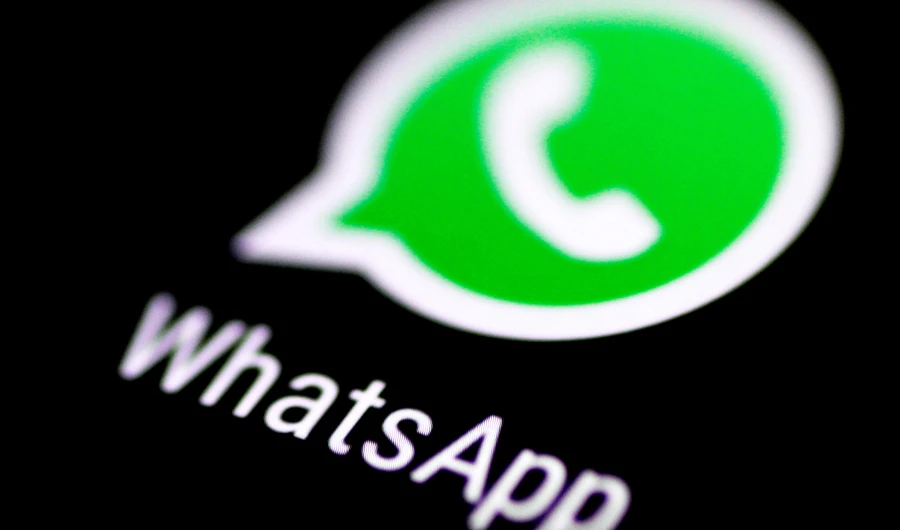 The WhatsApp messaging application is seen on a phone screen August 3, 2017. (REUTERS)