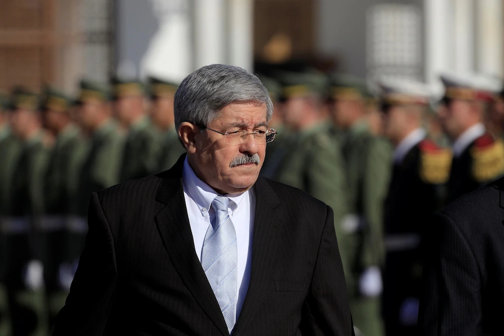 Algeria’s former prime minister, Ahmed Ouyahi, who left the government in March as part of a cabinet reshuffle, will be investigated over corruption cases. (File/Reuters)