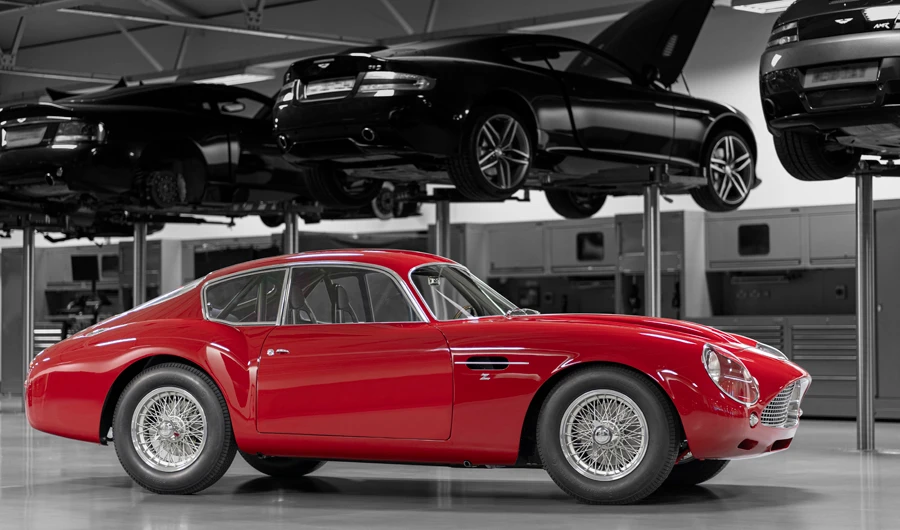 Finished in Rosso Maja red paint, the car’s exterior color has been matched to original masters created by Max Meyer & ICI.