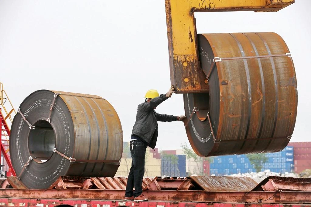 The decision to extend and raise the anti-dumping tariff follows a request from the domestic steel tubes and pipes sector, the Chinese government said. (AFP)