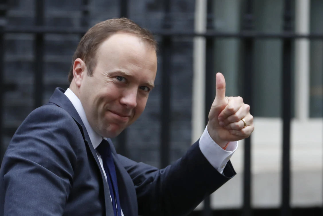 Health minister pulls out of race to be next UK PM