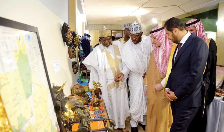 Suhmi bin Shuwaimi bin Fawiz, special adviser to Riyadh Gov. Prince Faisal and general supervisor of his office, attended the event. (SPA)