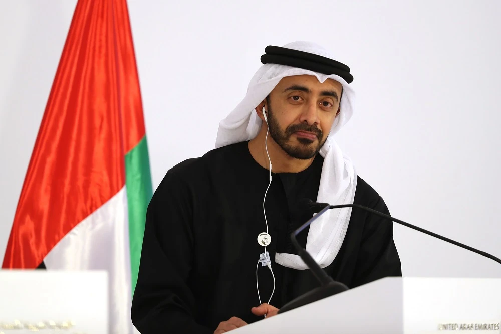 The UAE minister asserted that stability in the region would only be attained when regional powers work together. (File/AFP)