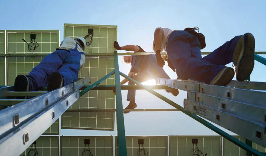 Solar photovoltaic (PV) and wind remain the most dynamic of all renewable energy industries.