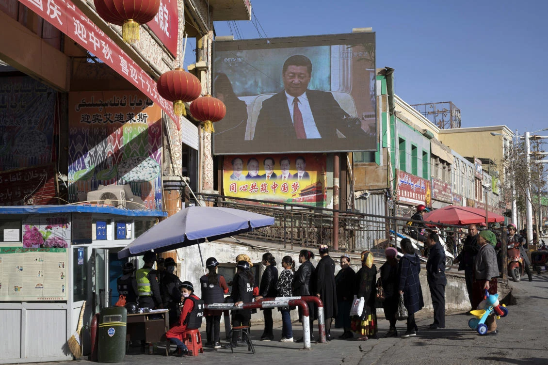 China says the UN’s counterterrorism chief visited Xinjiang last week despite protests from the US and a rights group that the trip would be inappropriate in light of the human rights conditions in the far west region. (AP)