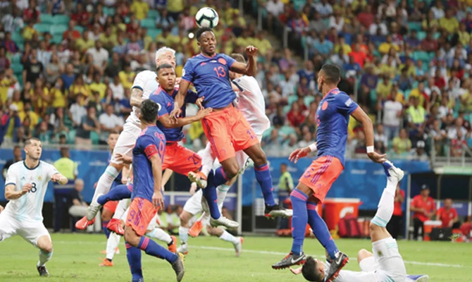Colombia’s Martinez and Zapata stun Messi’s Argentina at Copa