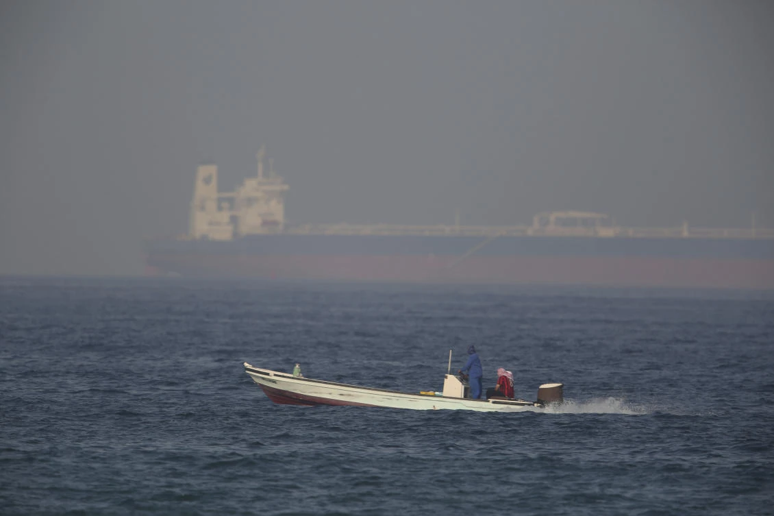 It was the second time in a month tankers have been attacked at the Strait of Hormuz, the world’s most important zone for oil supplies, as tensions increase between the US and Iran. (AP)