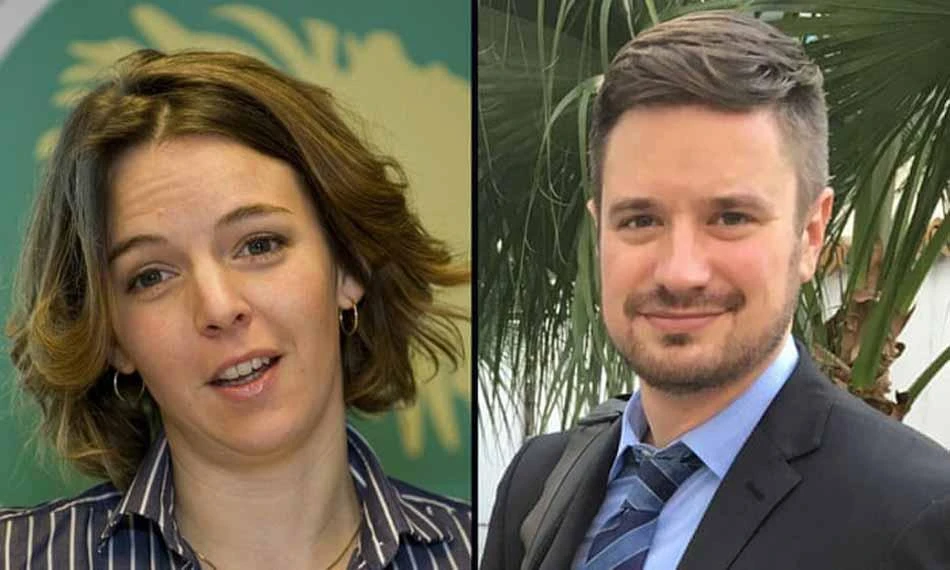 Zaida Catalan and Michael Sharp were kidnapped with their interpreter Betu Tshintela on 12 March. The bodies of all three were found two weeks later. (AFP)