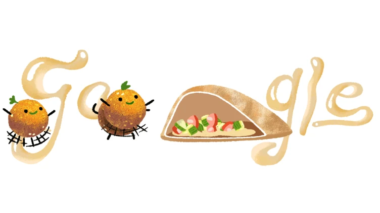 Google Doodle is celebrating what it describes “best thing that ever happened to chickpeas.” (Google)