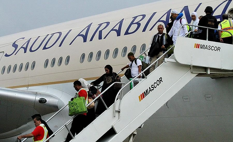 Saudi Arabian Airlines is attending the Paris Air Show. (File/AFP)