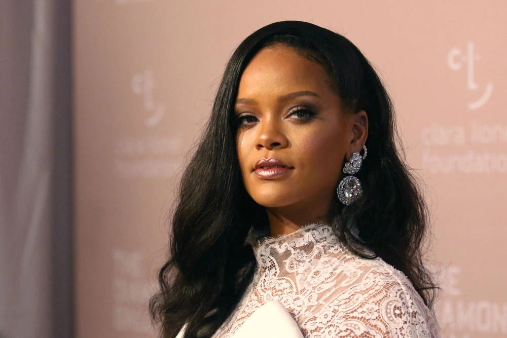 Rihanna is the richest female musician in the world and the first black woman to head a fashion house for LVMH. (File/AFP)