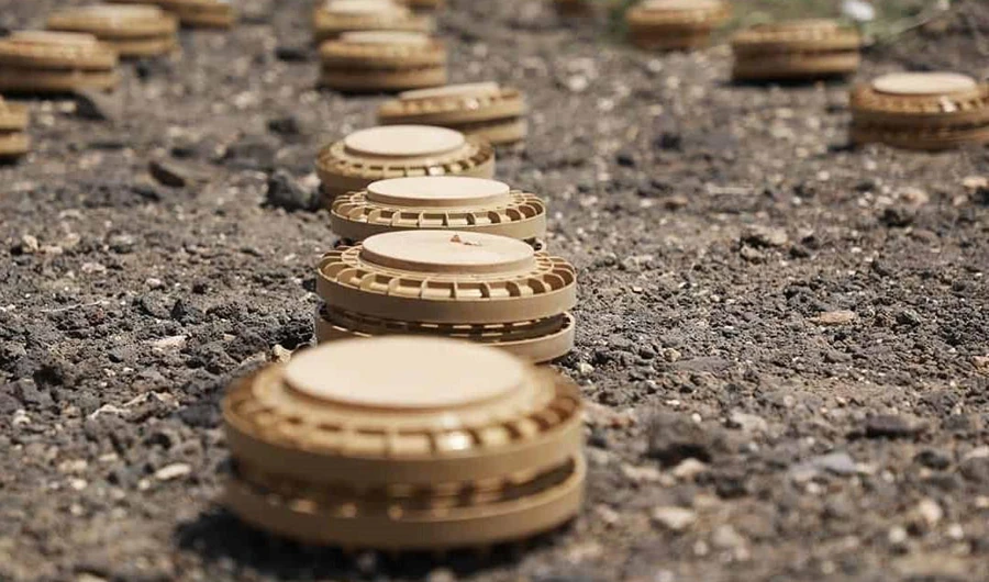 A total of 72,381 mines have been extracted since the project began. (SPA)