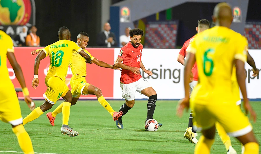 Salah looked sharp in the opener. (AFP)