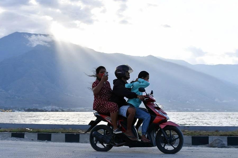 Indonesia commonly experiences tsunamis and earthquakes. (File/AFP)