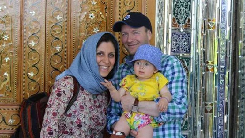 Nazanin Zaghari-Ratcliffe (left) was jailed in July 2016 for allegedly plotting to overthrow Iran’s government. (File/Reuters)
