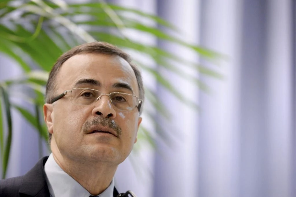 Amin Nasser, Aramco president and chief executive, said the company has no plan to increase its current maximum output capacity of 12 million barrels per day. (AFP)