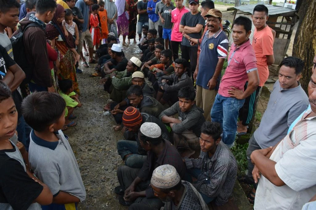 Almost 900,000 Rohingya people fled Myanmar after a military-led crackdown. (File/AFP)