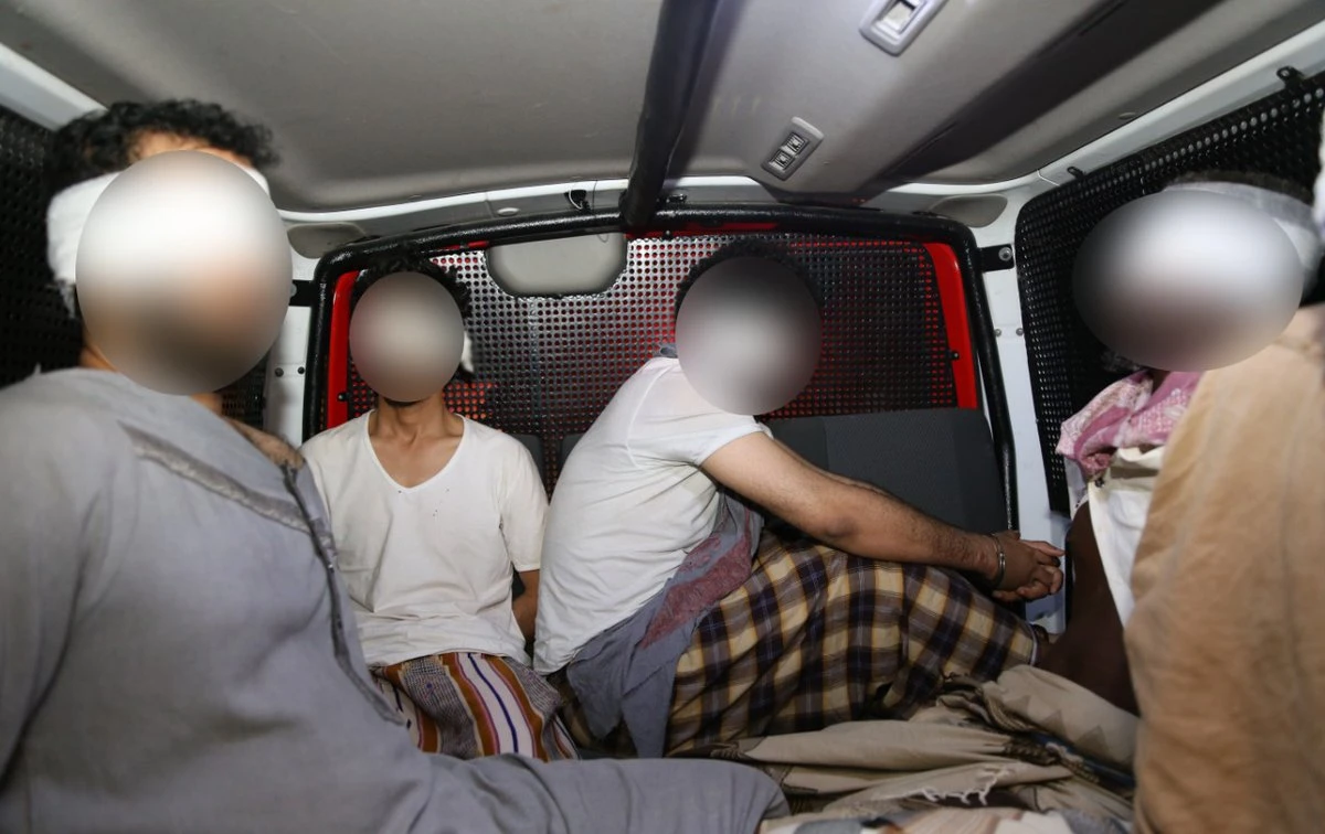 The leader, Abu Osama Al-Muhajir, as well as other members of the organization including its chief financial officer, were captured on June 3 in a raid on a house carried out by Saudi and Yemeni forces. (SPA)