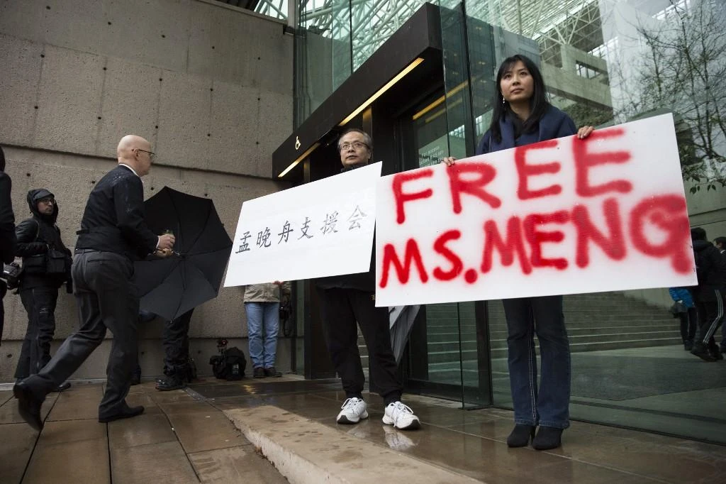 Meng Wanzhou, the Huawei CFO and daughter of the company’s founder, was arrested December 1 in Canada at the request of US authorities, who want to try her on fraud charges. (AFP)