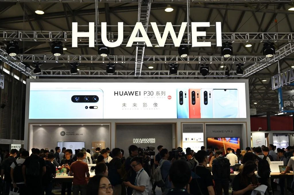 Disrupting Huawei’s access to US patent courts would threaten the intellectual property system that supports technology development, the company’s chief legal officer said. (AFP)