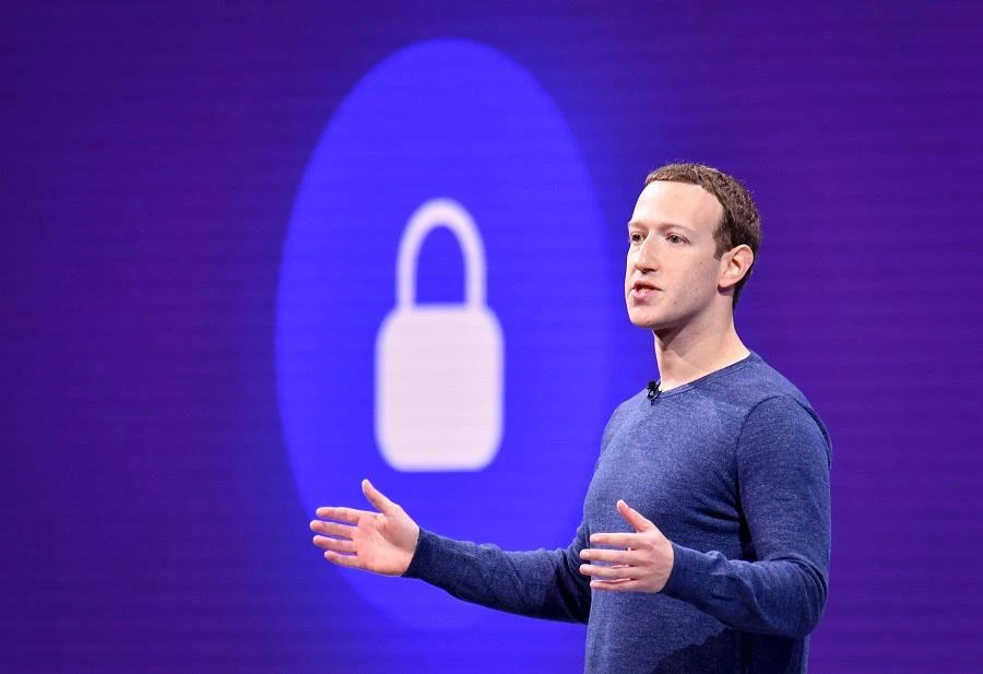 Facebook CEO Mark Zuckerberg speaks during the annual F8 summit at the San Jose McEnery Convention Center in San Jose, California. (AFP)