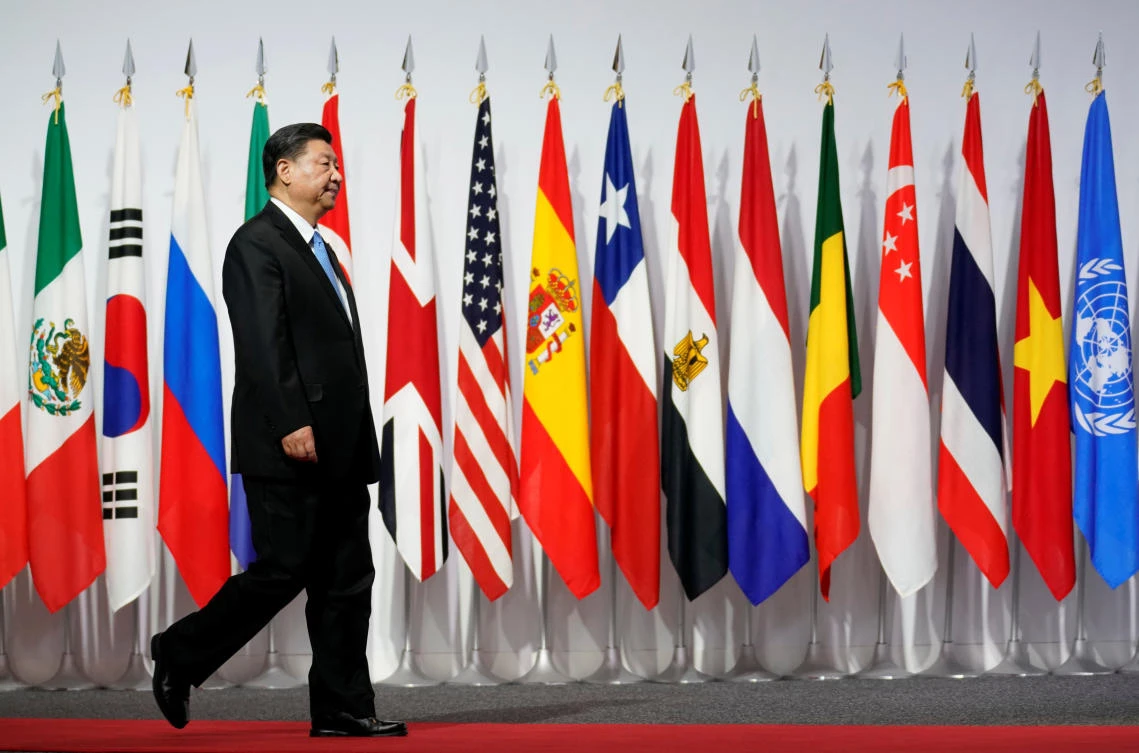Chinese President Xi Jinping met three of his African counterparts Friday morning on the sidelines of the G20 summit. (Reuters)