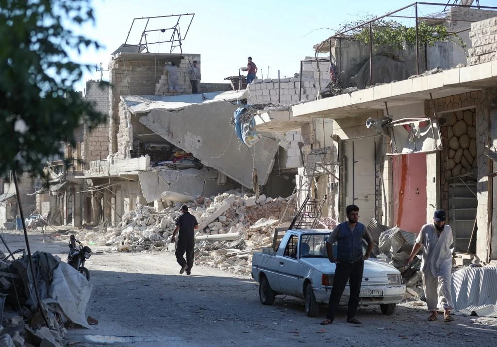 Any future reconstruction assistance in Syria must not fuel repression or benefit “cronies” of President Bashar Assad, Human Rights Watch said. (AFP)