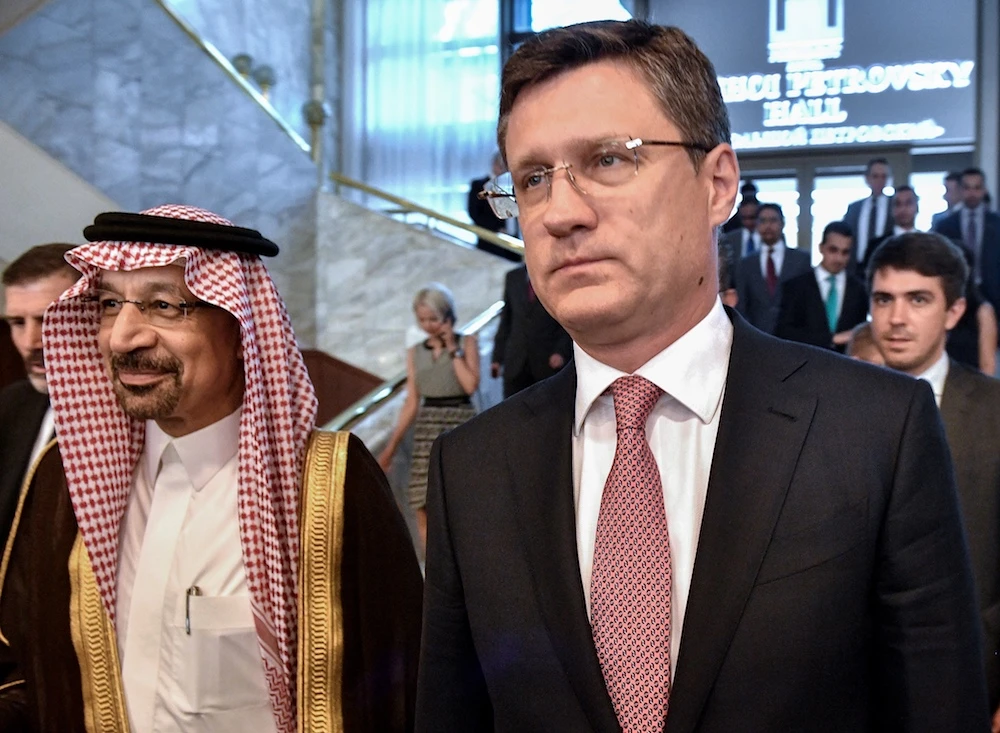 Saudi, Russian ministers discuss OPEC+ deal cooperation