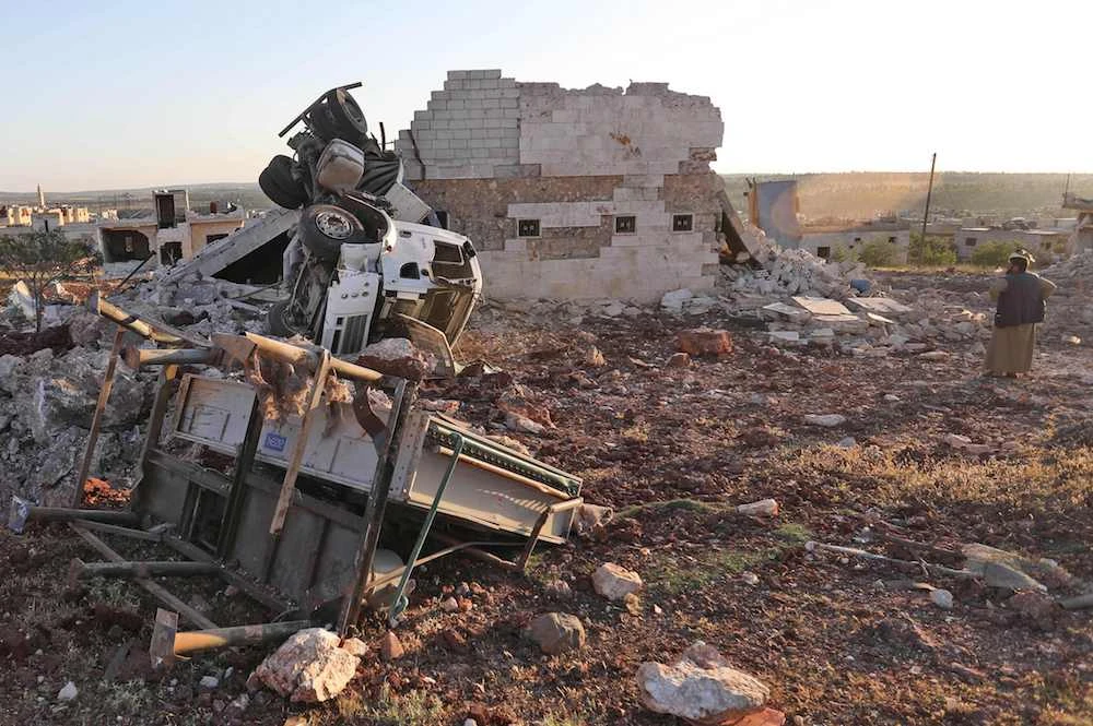 Syria’s militant-controlled region of Idlib is home to some three million people, who have been variously affected by a surge in regime attacks since April. (File/AFP)