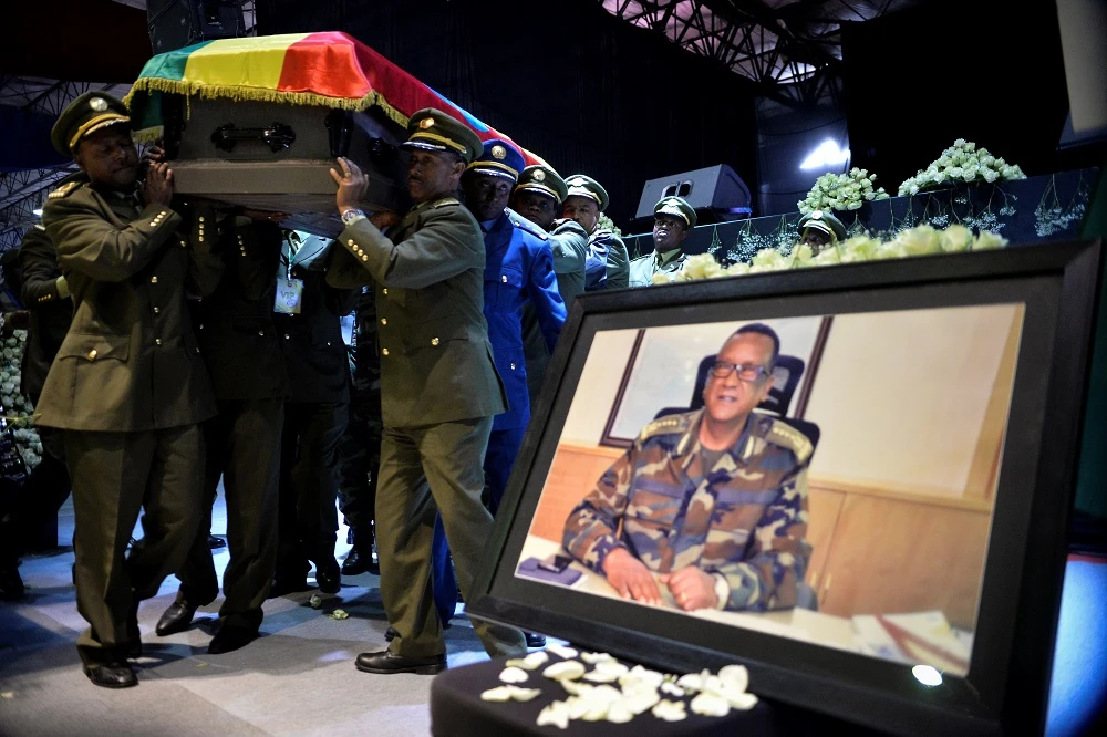 On the same night that Asamnew's forces launched their attacks, the chief of the army staff and another general were killed in a separate attack in the national capital Addis Ababa. (File/AFP)