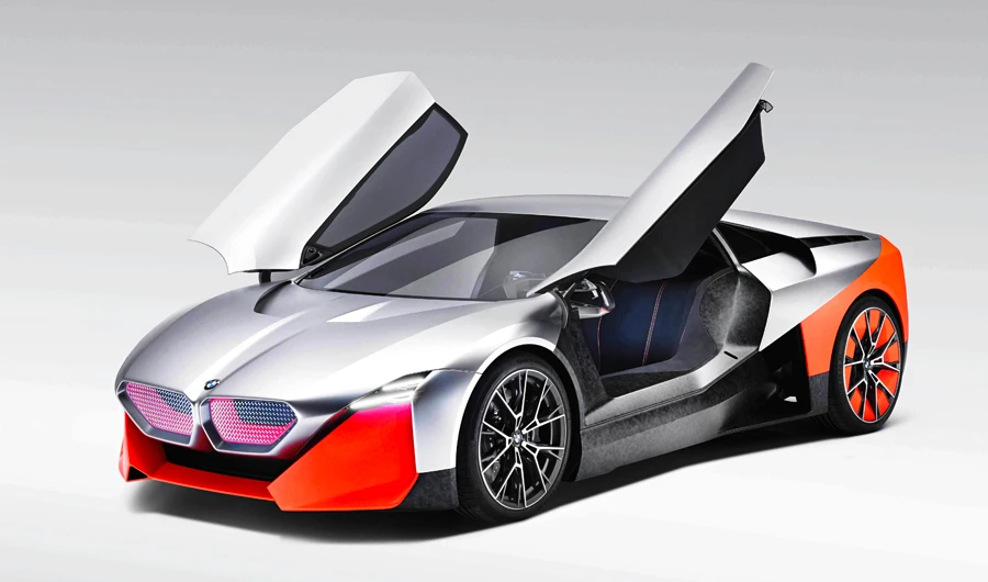 The BMW Vision M NEXT is an electrified sports model equipped with intelligent technology, based on the D+ACES (design + autonomous driving, connectivity, electrification and services).