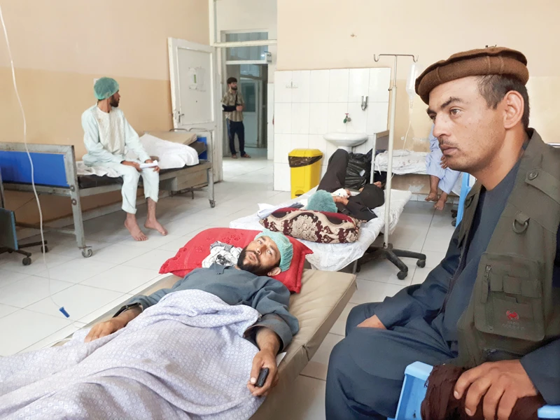 Insurgents stormed security posts in the province of Baghlan in the early hours of Saturday. (AP)