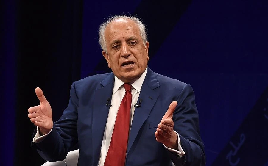 Taliban is meeting with Washington’s envoy Zalmay Khalilzad. (File/AFP)
