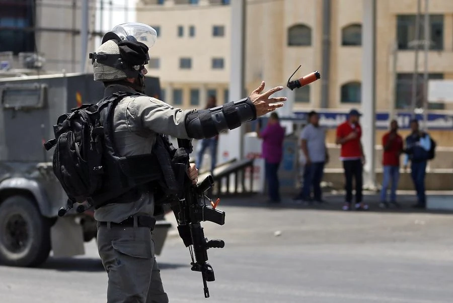 Palestinian minister for Jerusalem affairs Fadi Al-Hadami was detained and was being questioned for “activities in Jerusalem,” Israeli police spokesman. (File/AFP)