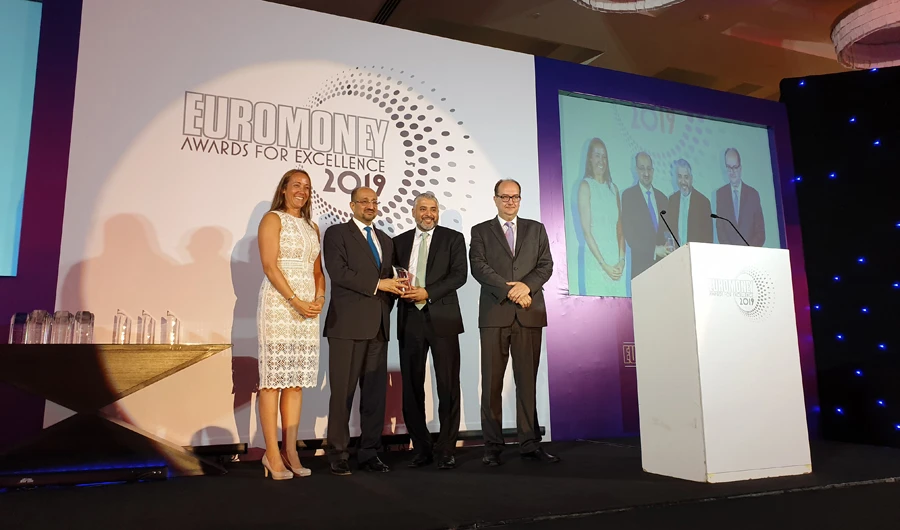 The award was recently presented during the Euromoney Awards for Excellence ceremony held in Dubai.