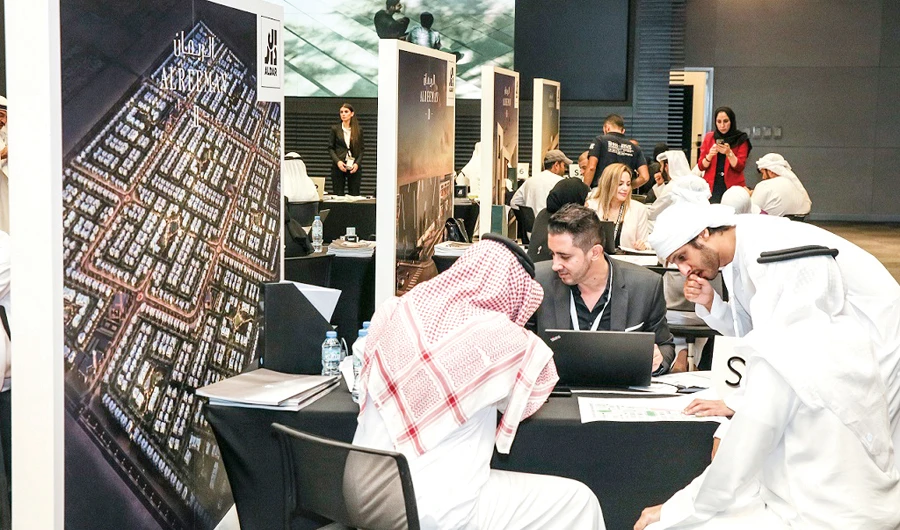 Around 75 percent of the land plots were sold on the first day of sales.