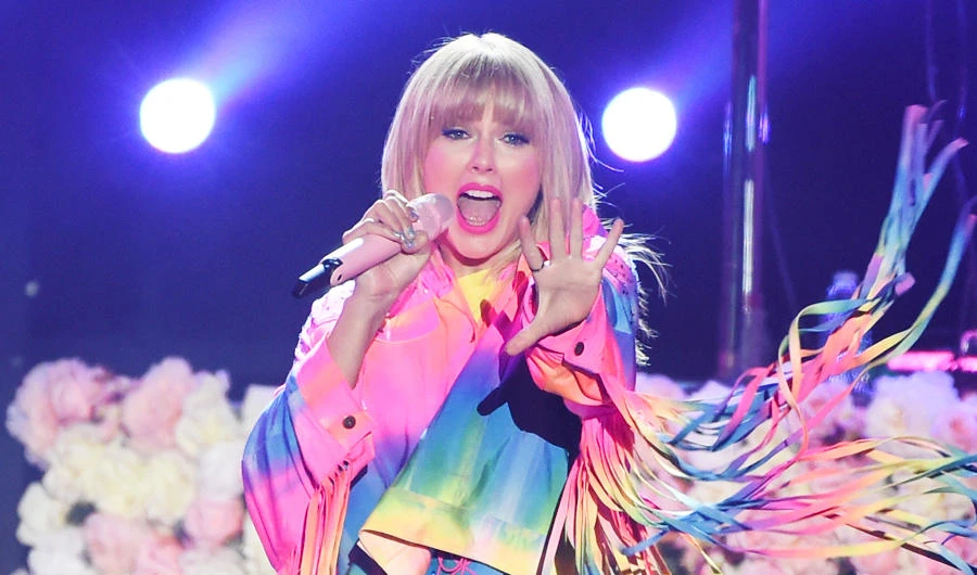 In a Saturday, June 1, 2019 file photo, Taylor Swift performs at Wango Tango, at Dignity Health Sports Park in Carson, Calif. (AP)