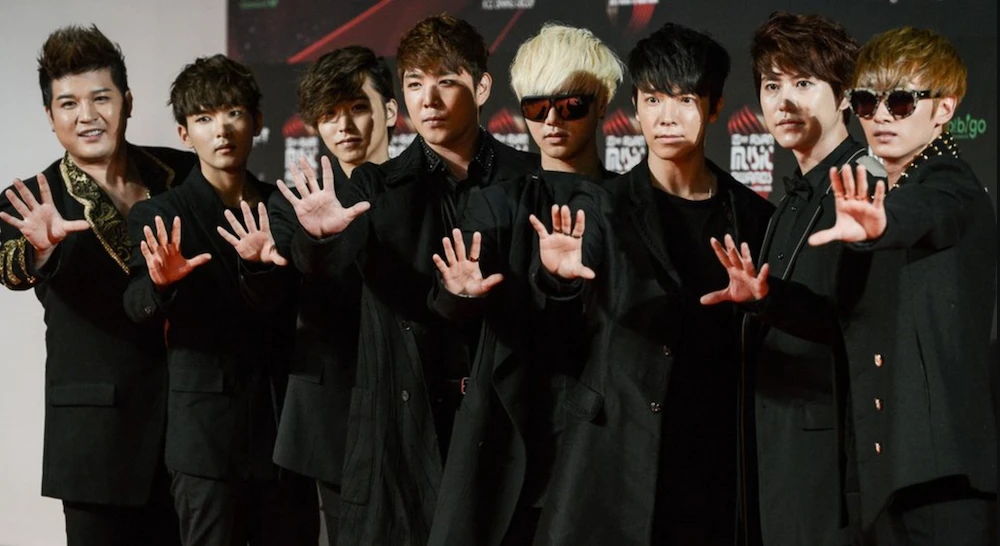 It is just weeks to go before one of K-pop’s best-known groups, “Super Junior”, take to the stage in Jeddah. (AFP/File Photo)