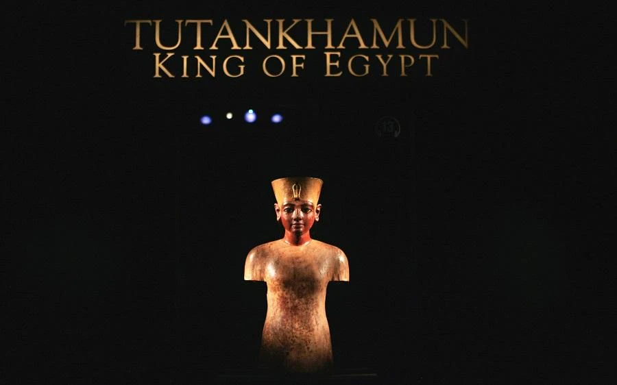Tutankhamun is thought to have become a pharaoh at the age of nine and to have died about 10 years later. (File/AFP)