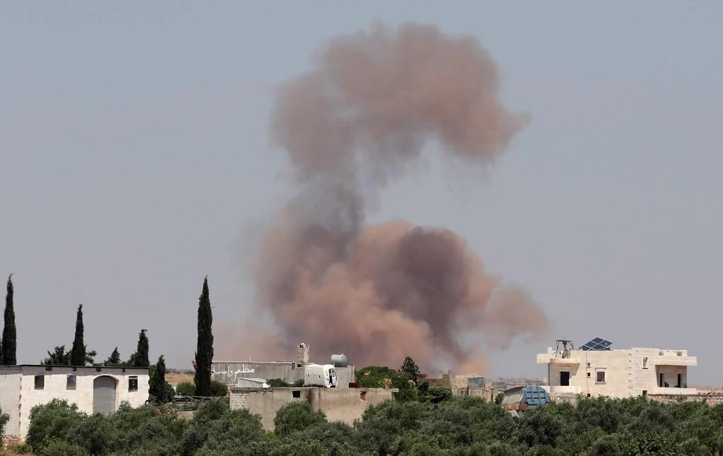 Syrian government forces have increased attacks in the northwest of Syria since April. (File/AFP)