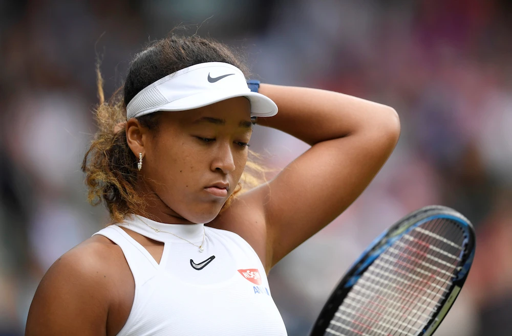 Naomi Osaka, Stefanos Tsitsipas become first big seeds to fall at Wimbledon in the first round