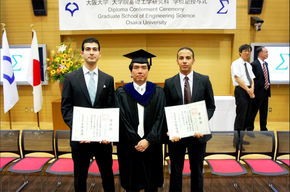 Graduation time at a Japanese university. (Supplied photo)