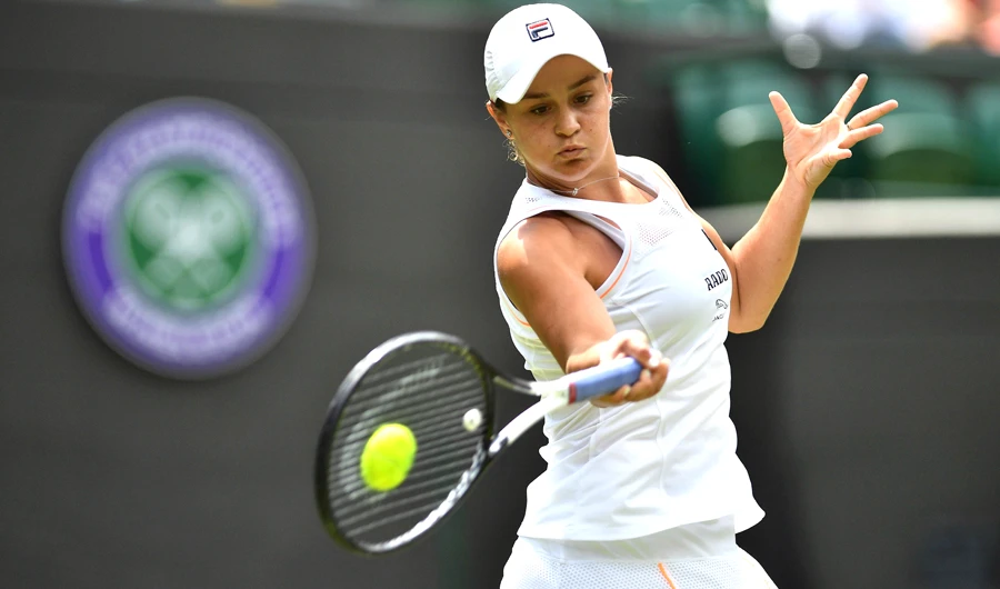 Ash Barty wins first Wimbledon match as world No. 1
