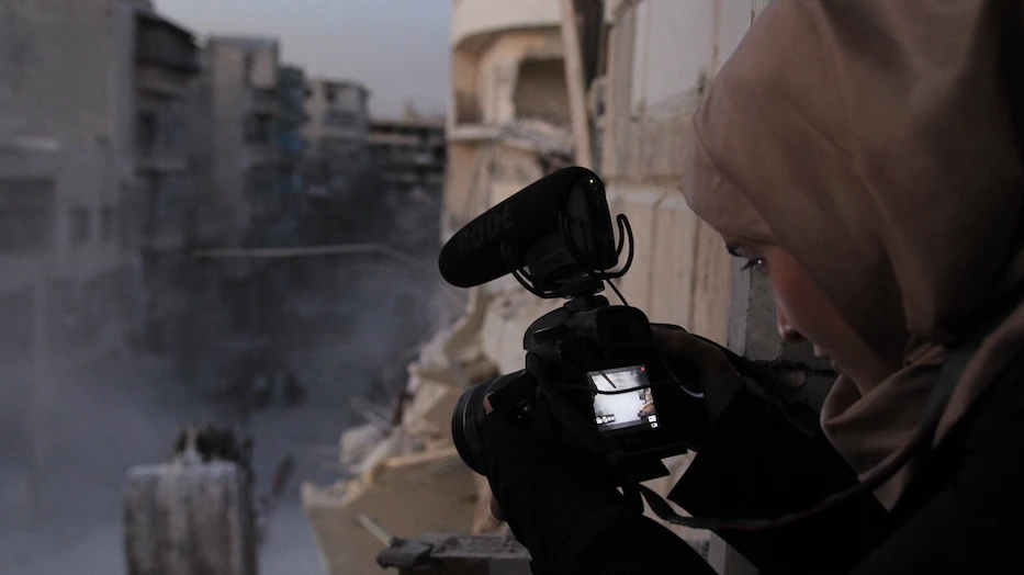 ‘For Sama’ director Waad Al-Khateab on her award-winning documentary about life during the siege of Aleppo
