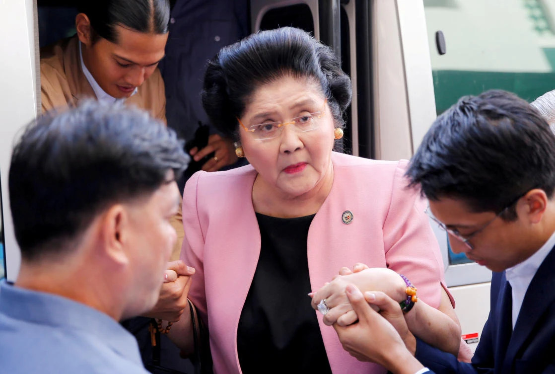 Party pooper: Food served at birthday fete of ex-Philippine dictator’s wife Imelda Marcos downs 200