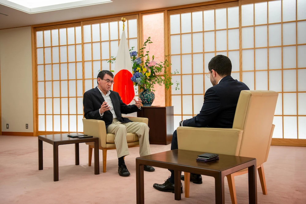 Full transcript of Arab News interview with Japanese Foreign Minister Taro Kono