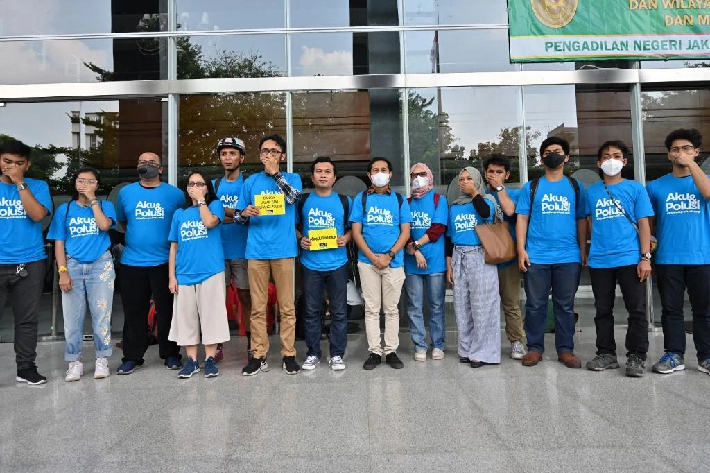 The 31 plaintiffs included activists, office workers and motorcycle taxi drivers. (AFP)