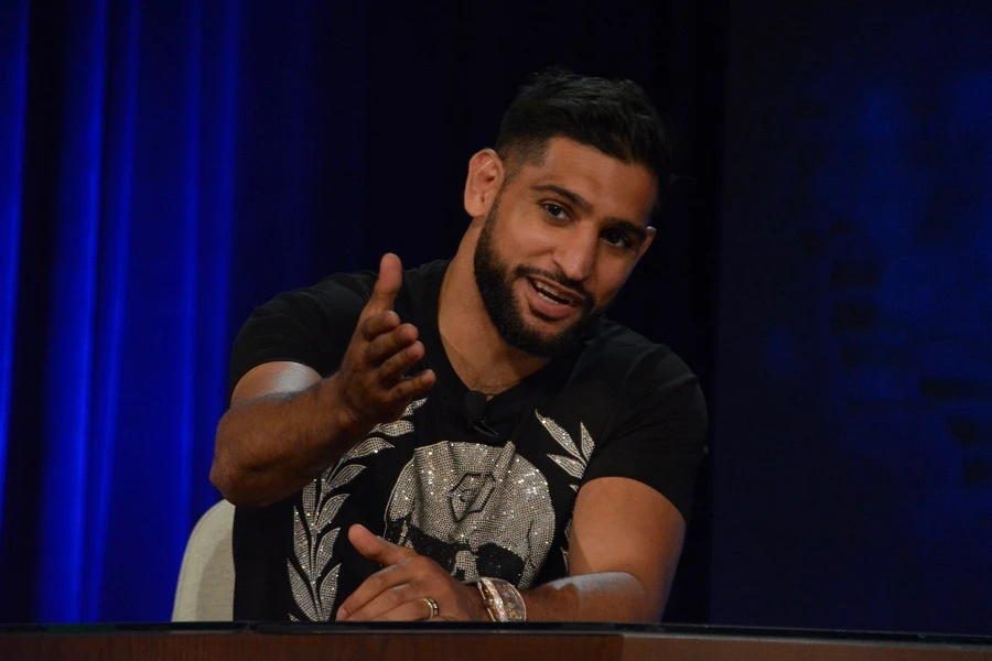 Two-time boxing world champion says he sees a future in Saudi Arabia. (Arab News/ Huda Bashatah)
